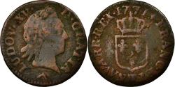 World Coins - Coin, France, Louis XV, Liard à la vieille tête, Liard, 1771, Lille