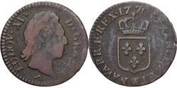 World Coins - France, Louis XV, Demi sol à la vieille tête, 1770, Lille, Copper