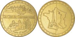 World Coins - France, Token, Touristic token, Cité de Carcassonne, Aude,