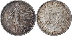 World Coins - Coin, France, Semeuse, Franc, 1898, Paris, , Silver, KM:844.1