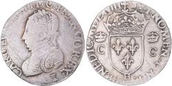 World Coins - Coin, France, Charles IX, Teston, 1568, La Rochelle, , Silver