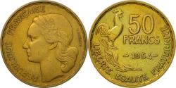 World Coins - Coin, France, Guiraud, 50 Francs, 1954, Paris, , Aluminum-Bronze