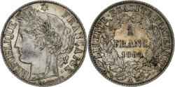 World Coins - France, Franc, Cérès, 1888, Paris, Silver, , KM:822.1