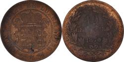 World Coins - Coin, Luxembourg, William III, 10 Centimes, 1870, Utrecht, , Bronze