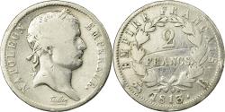 World Coins - Coin, France, Napoléon I, 2 Francs, 1813, Rouen, , Silver, KM:693.2