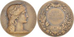 World Coins - France, Medal, Ligue Maritime Française, Shipping, Caqué, , Bronze