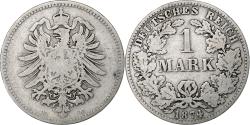World Coins - Germany, Wilhelm I, Mark, 1874, Darmstadt, Silver, , KM:14