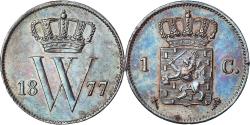 World Coins - Coin, Netherlands, William III, Cent, 1877, , Copper, KM:100