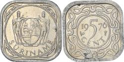 World Coins - Coin, Surinam, 5 Cents, 1976, , Aluminum, KM:12.1a