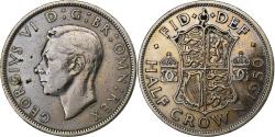 World Coins - Great Britain, George VI, 1/2 Crown, 1950, Copper-nickel, , KM:879