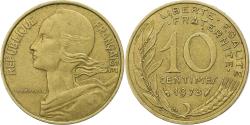World Coins - France, 10 Centimes, Marianne, 1978, Paris, Aluminum-Bronze,