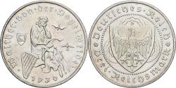 World Coins - Weimar Republic, 3 Mark, Walther von der Vogelweide, 1930, Mülheim, Silver