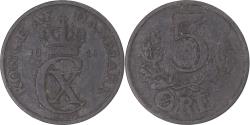 World Coins - Coin, Denmark, 5 Öre, 1945