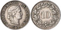 World Coins - Coin, Switzerland, 10 Rappen, 1921