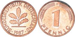 World Coins - Coin, Germany, Pfennig, 1987