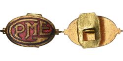 World Coins - France, Insigne, Préparation Militaire, Brass, Emaillée,