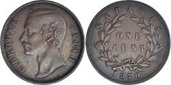 World Coins - Coin, Sarawak, Charles J. Brooke, Cent, 1870, Heaton, , Copper, KM:6