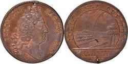 World Coins - France, Token, Louis XIV, Parties et Revenus Casuels, 1711, , Copper