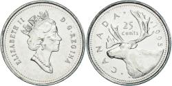 World Coins - Coin, Canada, 25 Cents, 1995