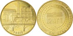 World Coins - France, Token, Monuments de Paris, La Tour Eiffel, 2017, MDP,