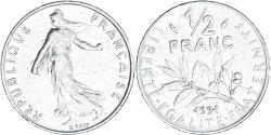 World Coins - Coin, France, Semeuse, 1/2 Franc, 1991, , Nickel, KM:931.2, Gadoury:429