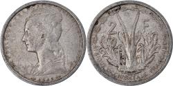 World Coins - Coin, French West Africa, 2 Francs, 1948