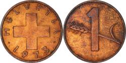 World Coins - Coin, Switzerland, Rappen, 1973