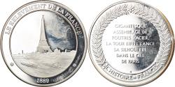 World Coins - France, Medal, French Fifth Republic, History, , Silver