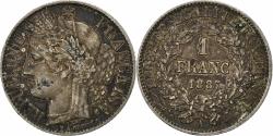 World Coins - France, Franc, Cérès, 1887, Paris, Silver, , KM:822.1