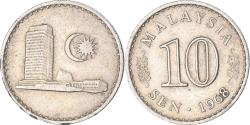 World Coins - Coin, Malaysia, 10 Sen, 1968