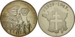 World Coins - France, Medal, Seconde Guerre Mondiale, Campagne d'Italie, , Copper-nickel