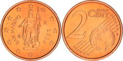 World Coins - San Marino, 2 Euro Cent, 2004, Rome, , Copper Plated Steel, KM:441