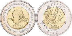 World Coins - Vatican, Benedict XVI, 2 Euro, Trial, 2007, Waldaschaff, Bi-Metallic,