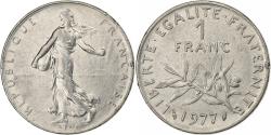 World Coins - France, Franc, Semeuse, 1977, Paris, Nickel, , KM:925.1