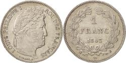 World Coins - Coin, France, Louis-Philippe, Franc, 1843, Rouen, , Silver, KM:748.2