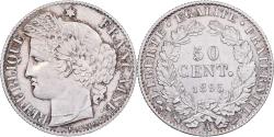 World Coins - France, 50 Centimes, Cérès, 1895, Paris, Silver, , Gadoury:419a