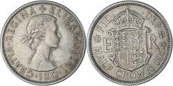 World Coins - Coin, Great Britain, 1/2 Crown, 1954