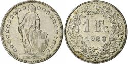 World Coins - Switzerland, Franc, 1963, Bern, Silver, , KM:24