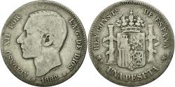 World Coins - Coin, Spain, Alfonso XII, Peseta, 1882, , Silver, KM:686