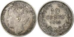 World Coins - Netherlands, Wilhelmina I, 10 Cents, 1903, Silver, , KM:135