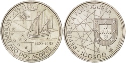 World Coins - PORTUGAL, 100 Escudos, 1989, KM #648, , Copper-Nickel, 34, 17.02