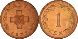 World Coins - Coin, Malta, Cent, 1977, British Royal Mint, , Bronze, KM:8