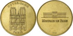 World Coins - France, Token, Paris - Notre Dame n°1, 1998, Copper-nickel Aluminium, MDP