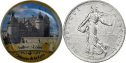 World Coins - France, Token, Châteaux de la Loire, Sully-sur-Loire, Nickel,