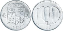 World Coins - Coin, Czechoslovakia, 10 Haleru, 1992