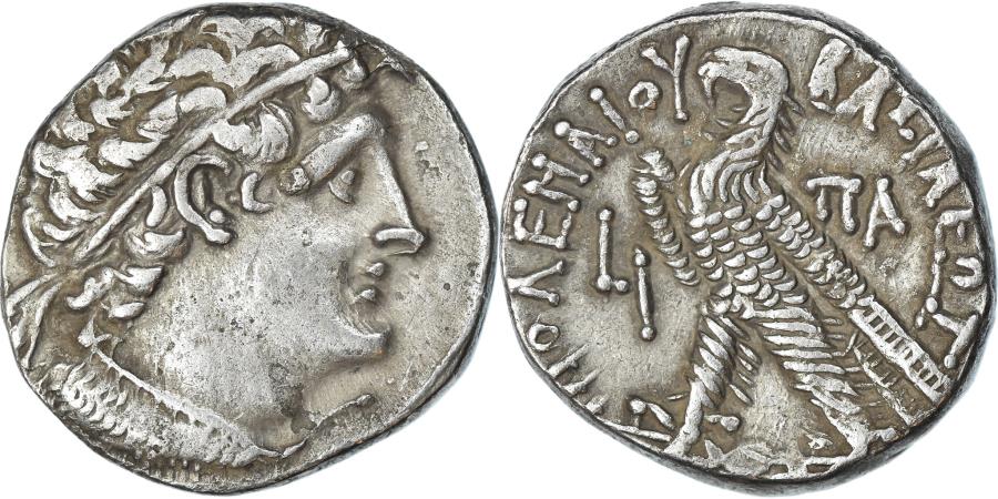 Coin, Ptolemy IX, Tetradrachm, Alexandria, , Silver, BMC:17 | Greek Coins