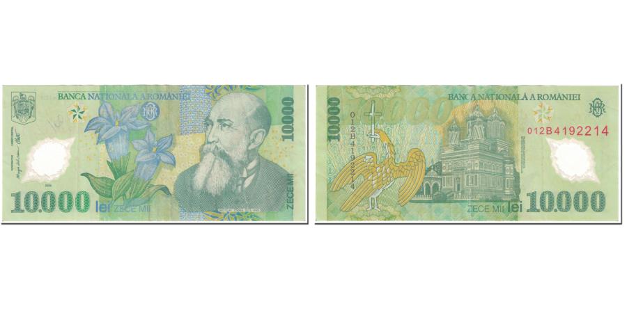 Banknote Romania 10000 Lei 2000 Undated 2000 Km 112b