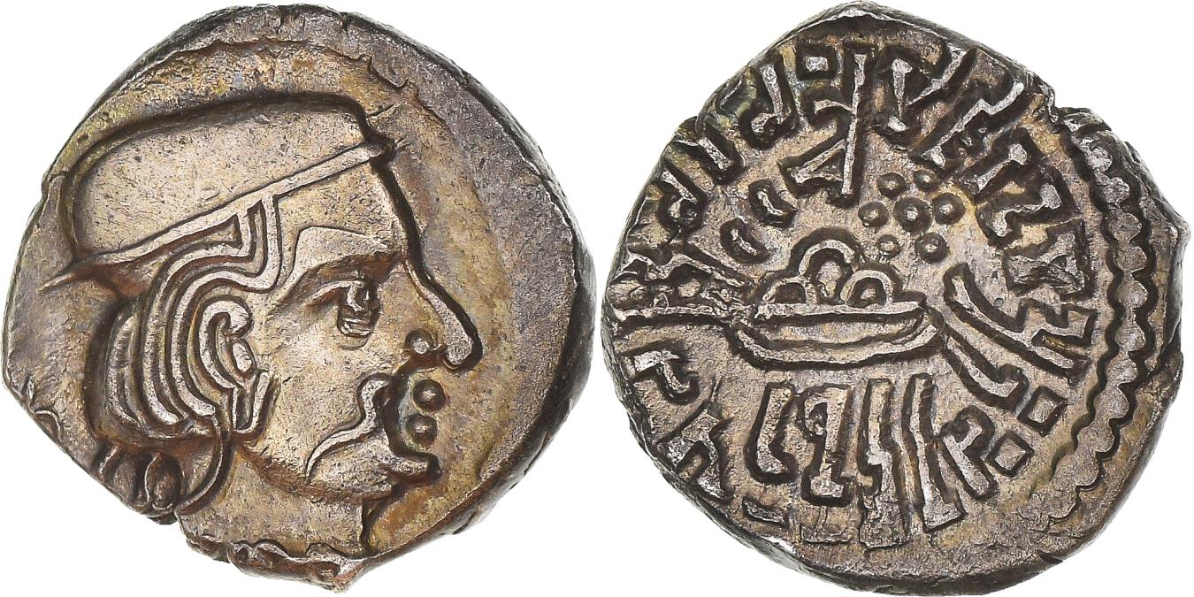 Coin, Indo-Scythian Kingdom, Drachm, Kshatrapa (Western Satraps),