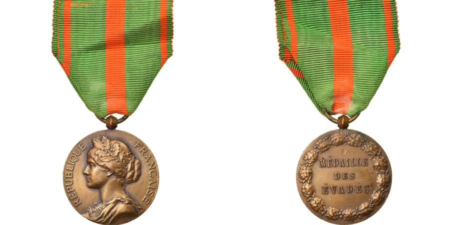 MÉDAILLE DES EVADÉS EUR 18,00 - FR