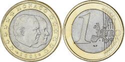 World Coins - Monaco, Rainier III, Euro, 2001, Paris, , Bi-Metallic, Gadoury:MC178